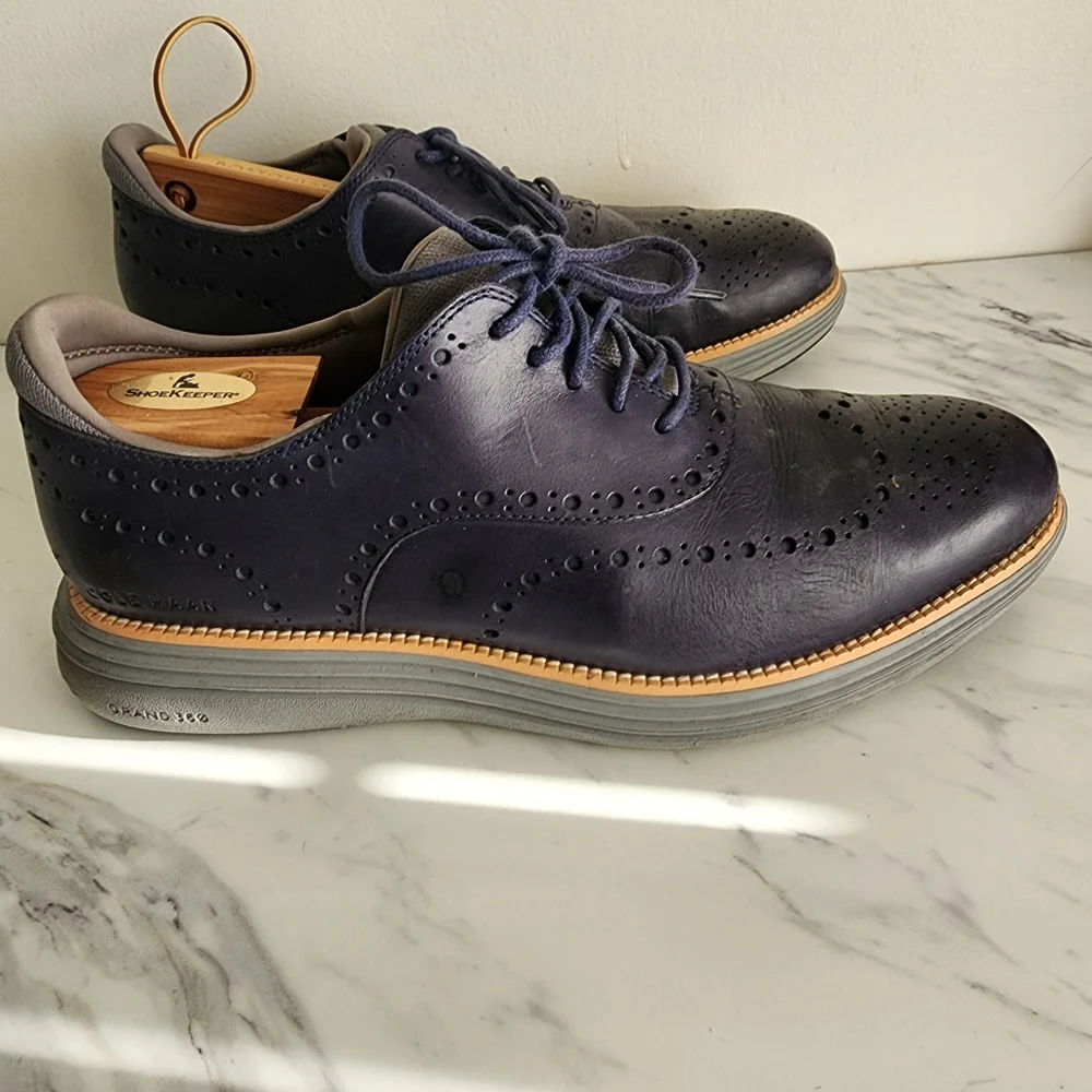 COLE‎ HAAN A9 mens shoes Size 10.5 Blue